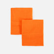 Hot Orange Drip Wristbands (Pair)