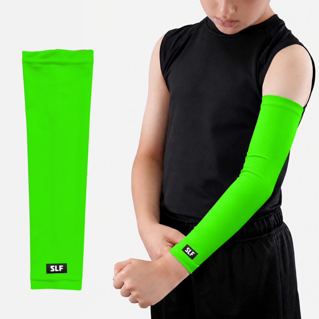 Hot Green Kids Arm Sleeve