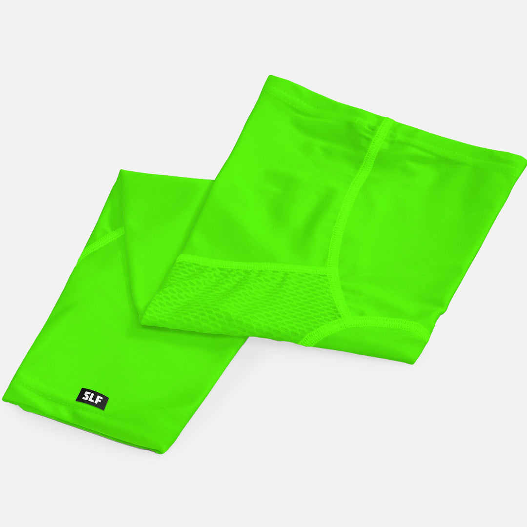 Hot Green Football Pro Leg Sleeve
