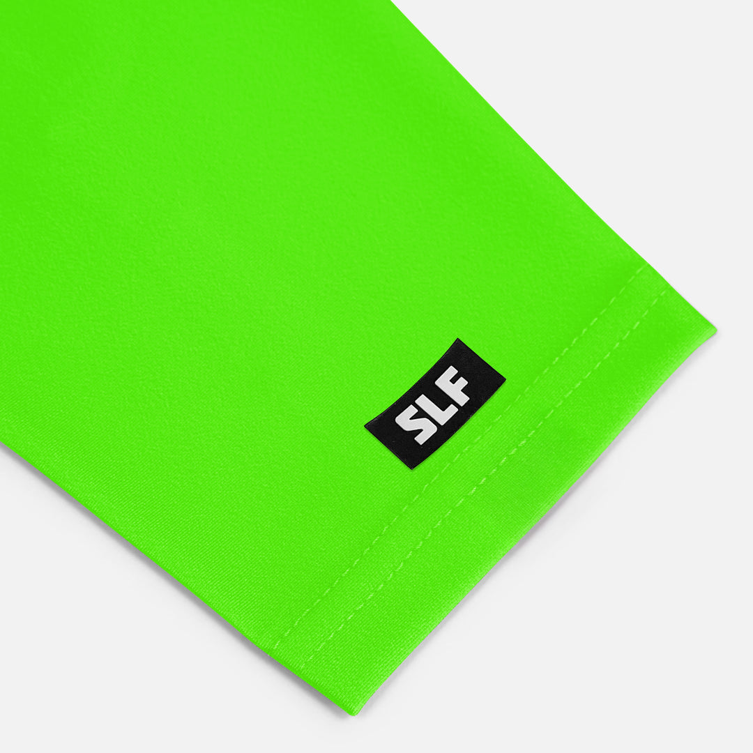Hot Green Football Pro Leg Sleeve