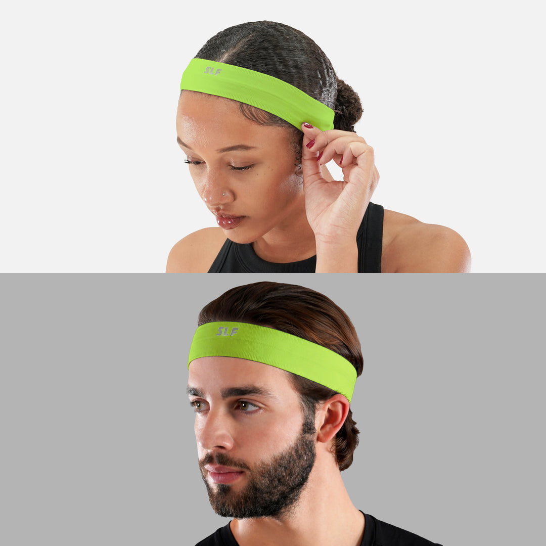 Hot Green Non-Slip Elastic Headband
