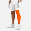 Hot Orange Football Pro Leg Sleeve