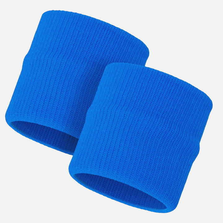Hue Blue Drip Wristbands (Pair)