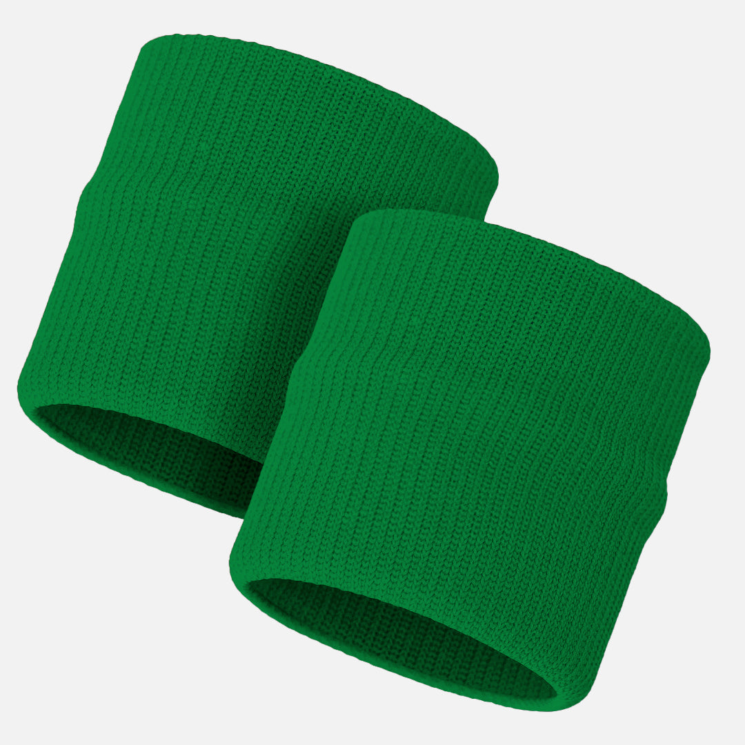 Hue Green Drip Wristbands (Pair)