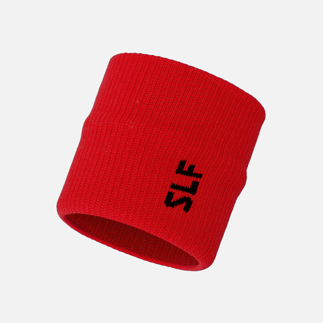 Hue Red Drip Wristband with Logo (Single)
