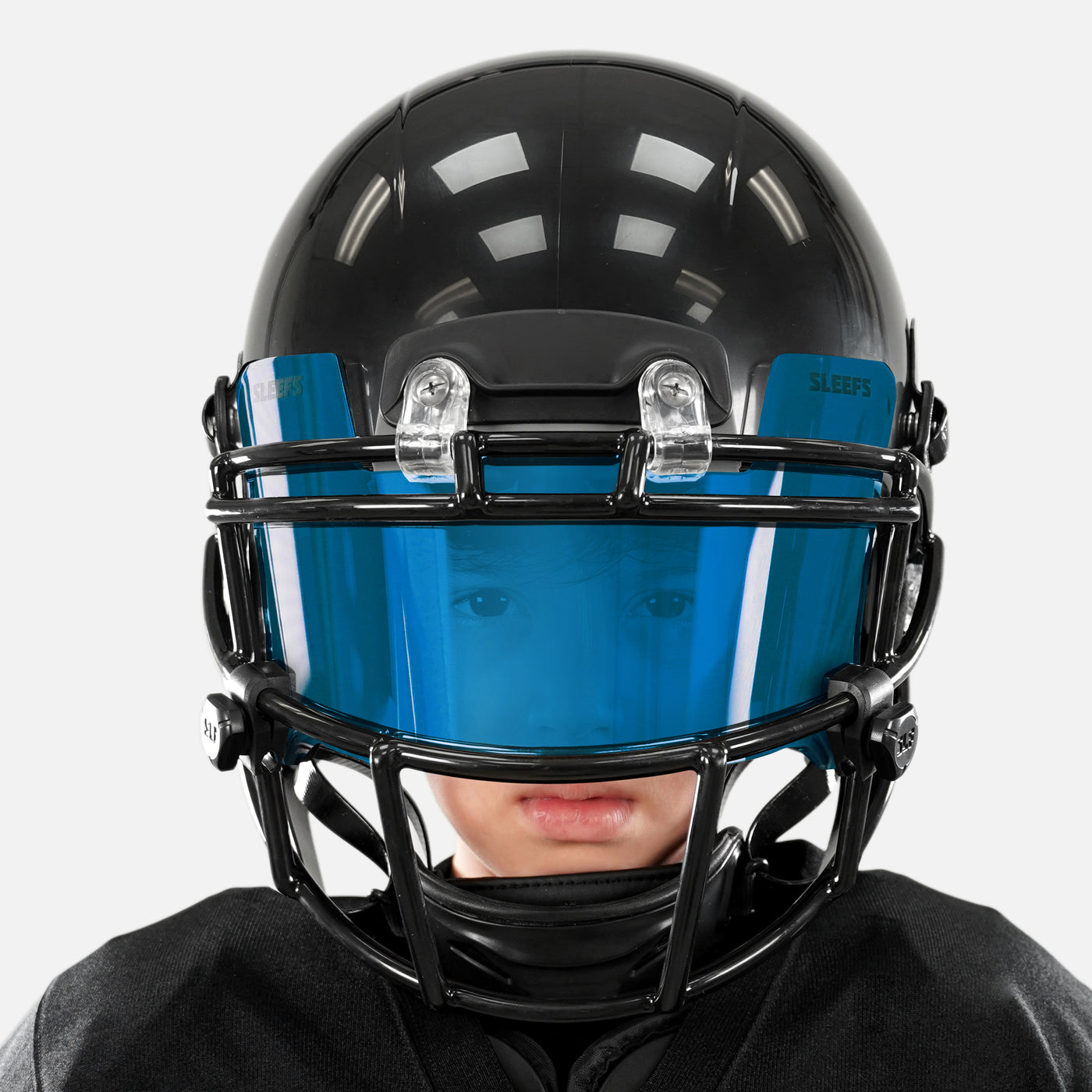 Hue Blue Helmet Eye-Shield Visor for Kids