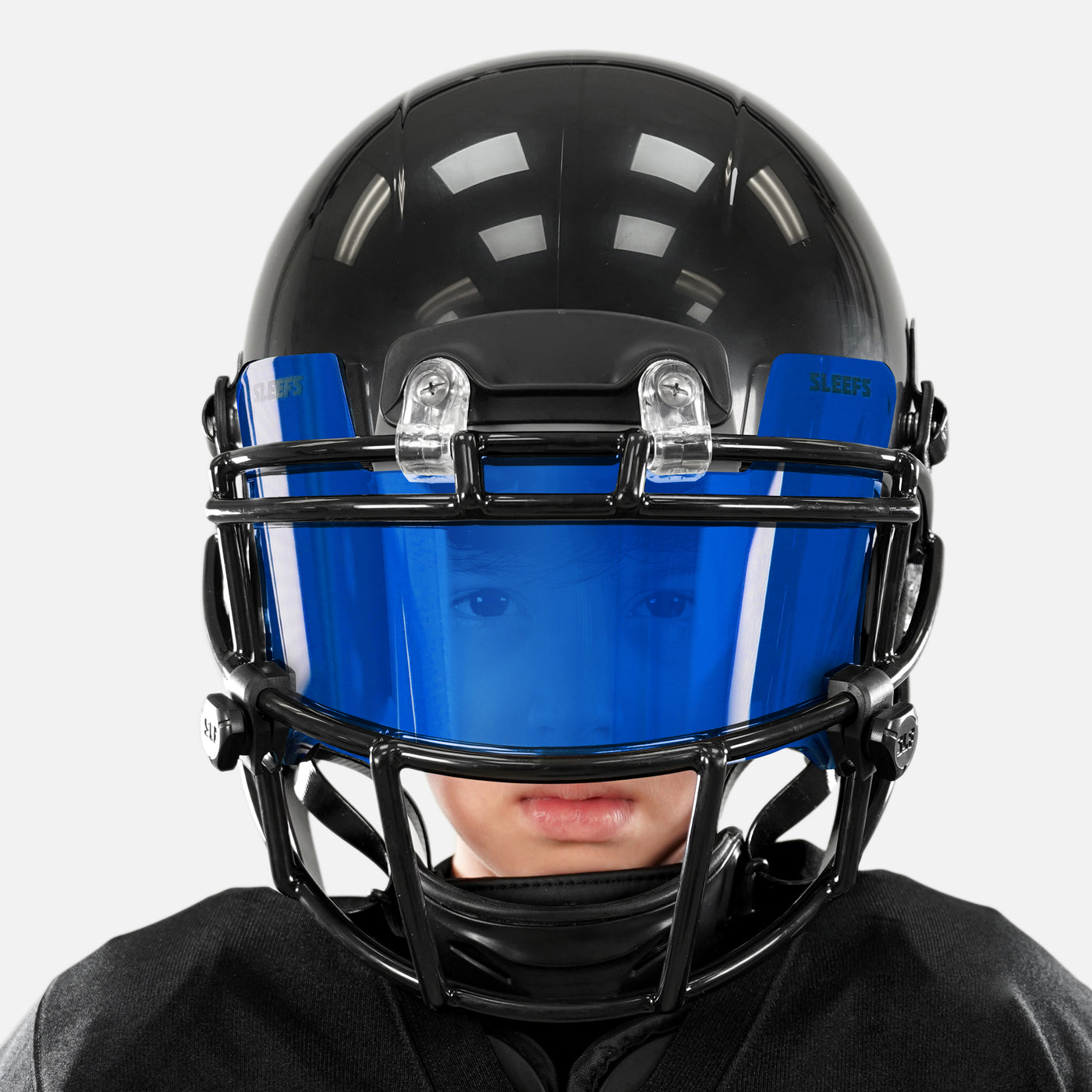 Hue Blue Clear Helmet Eye-Shield Visor for Kids