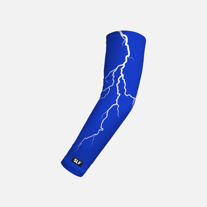 Blue Lightning Kids Arm Sleeve