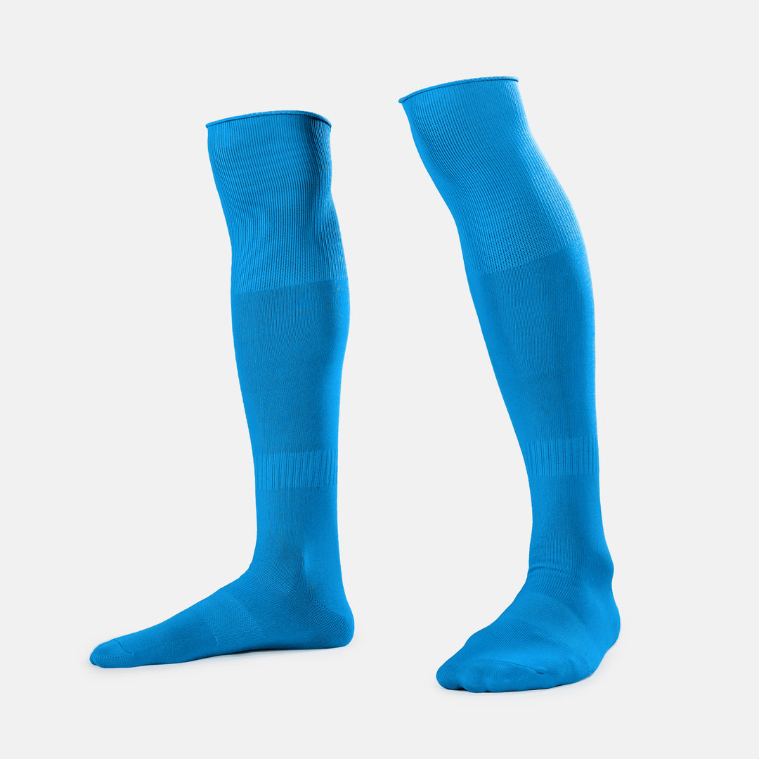 12 Pack Blue Over The Knee Sport Socks