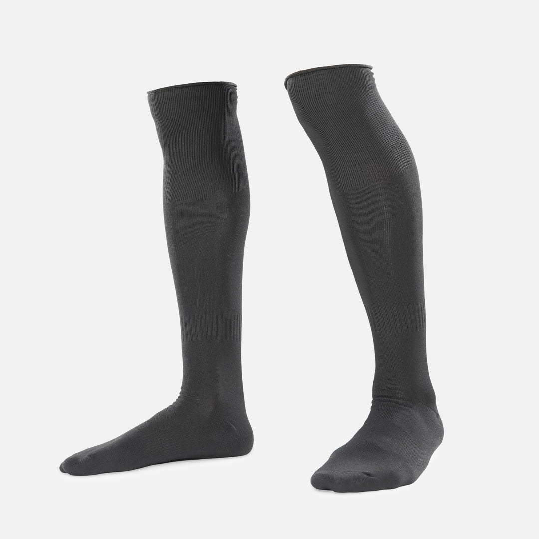 12 Pack Dark Gray Over The Knee Sport Socks