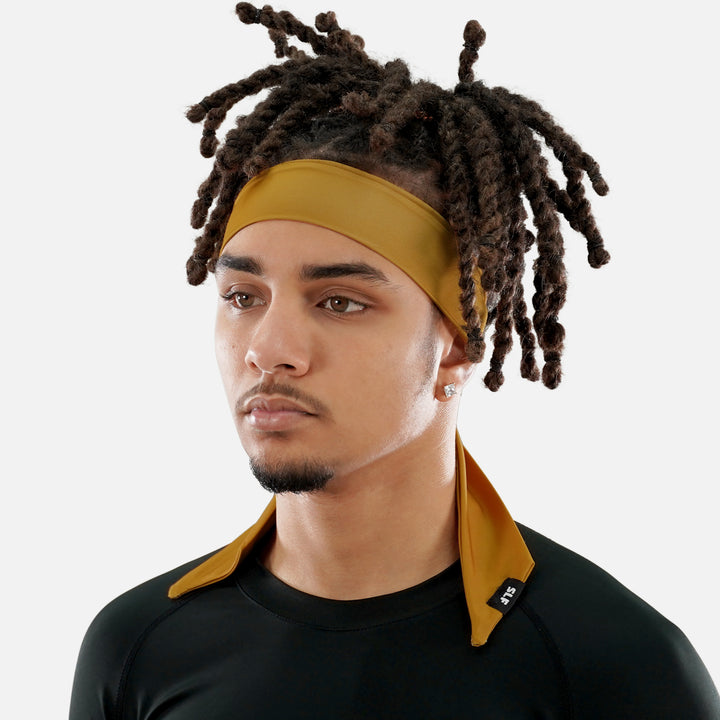 Hue Gold Ninja Headband