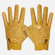 Hue Gold Sticky Football Receiver Gloves