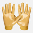 Hue Gold Sticky Football Receiver Gloves