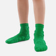 Hue Green Football Padded Short Kids Socks