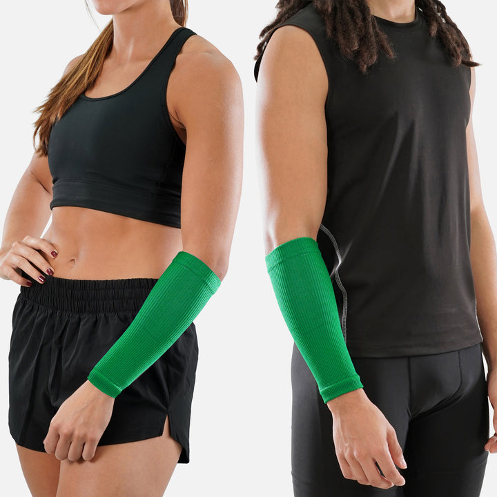 Hue Green Seamless Forearm Sleeve