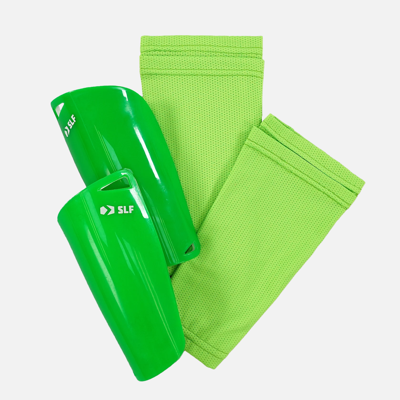 Hue Green Soccer Shin Guards