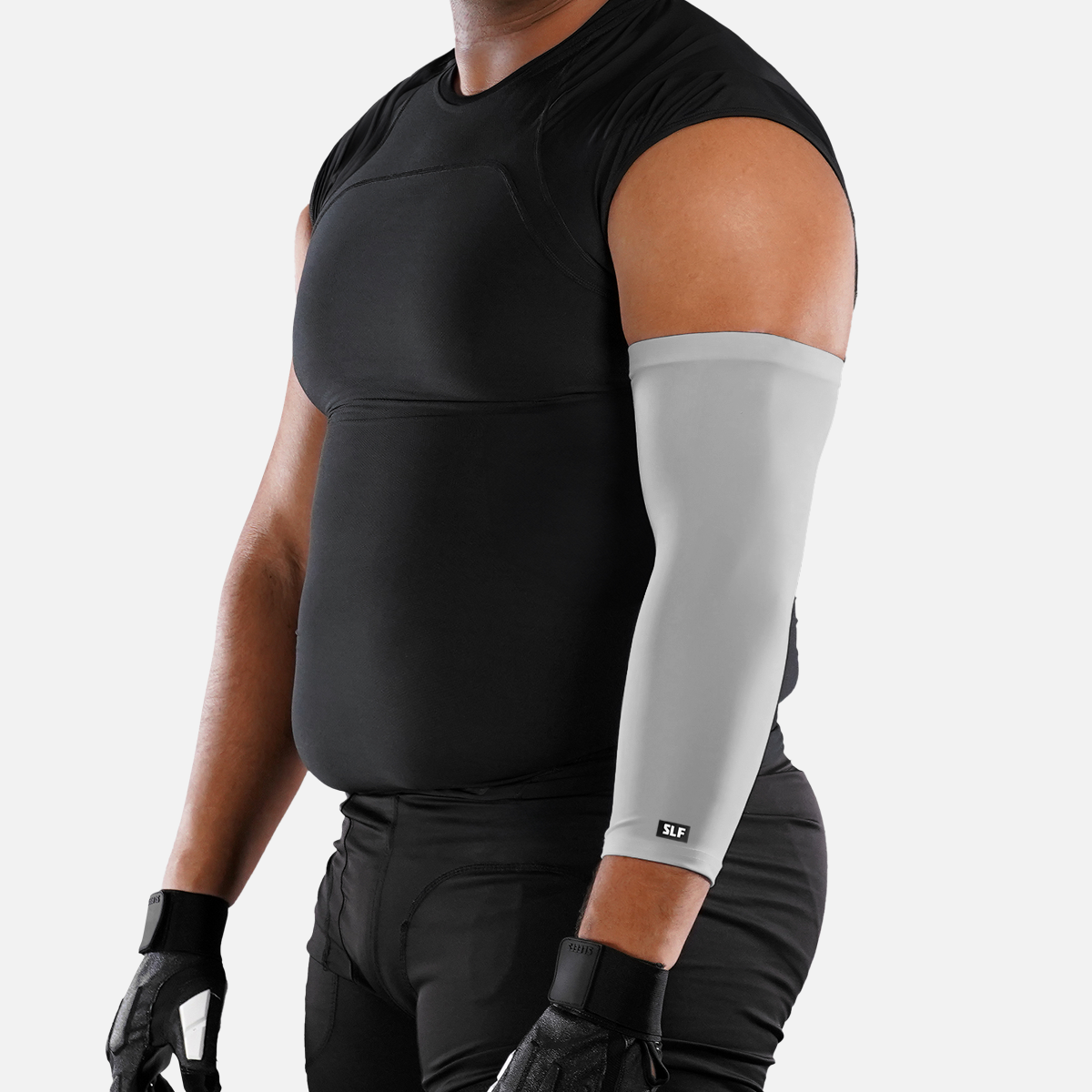 Hue Light Gray Arm Sleeve - Big