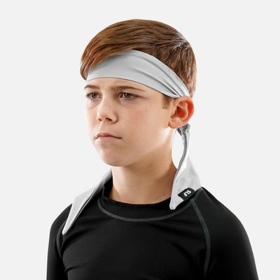 Hue Light Gray Kids Ninja Headband