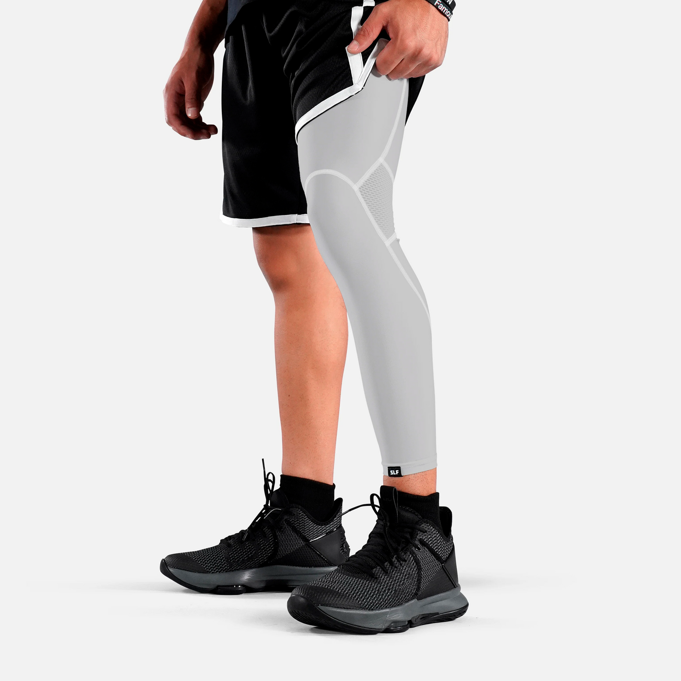 Hue Light Gray Pro Leg Sleeve