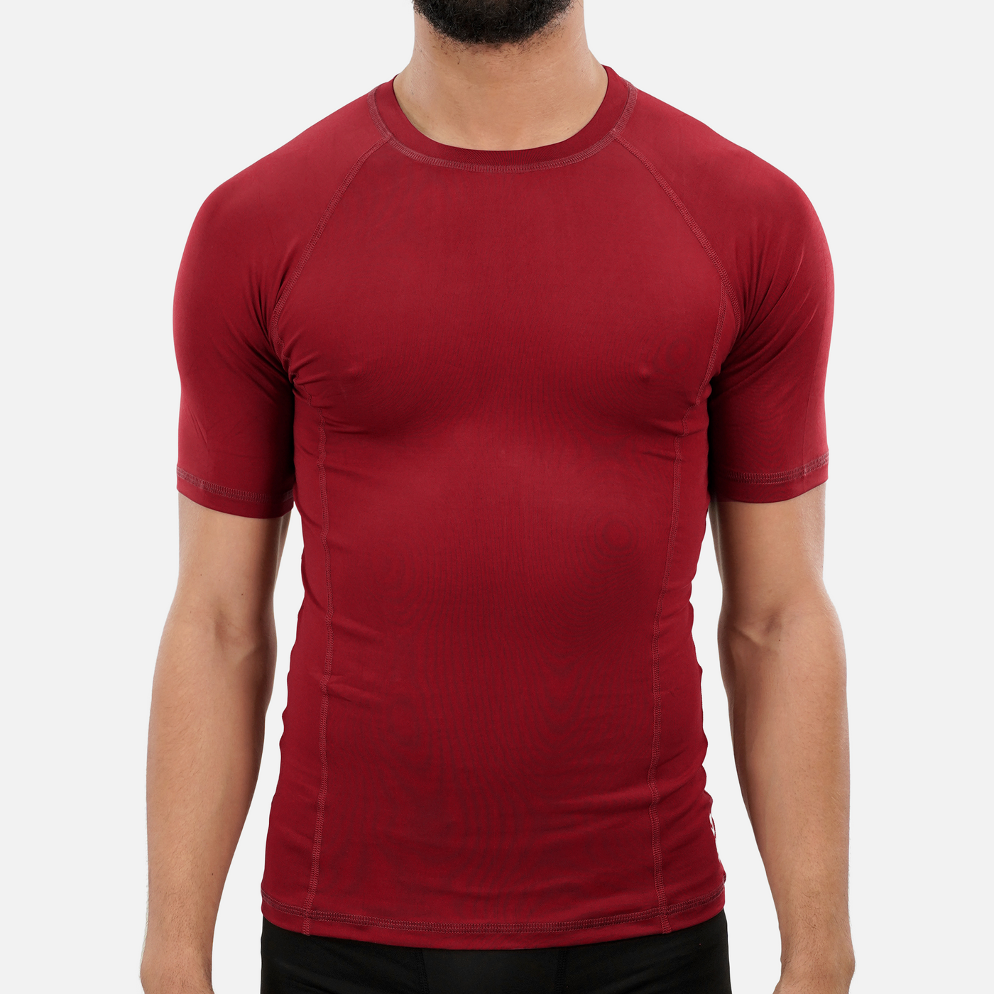 Hue Maroon Compression Shirt