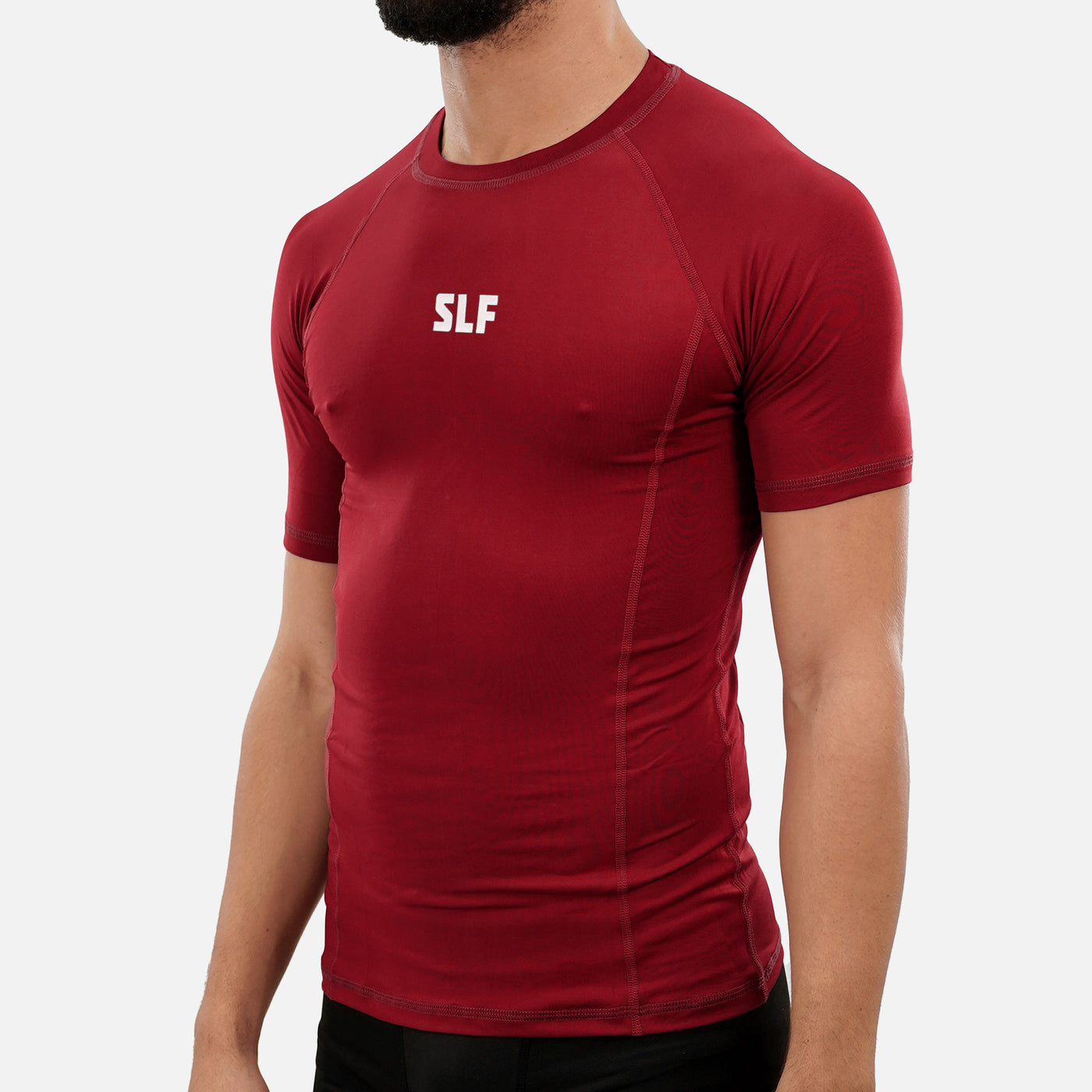 Hue Maroon Compression Shirt