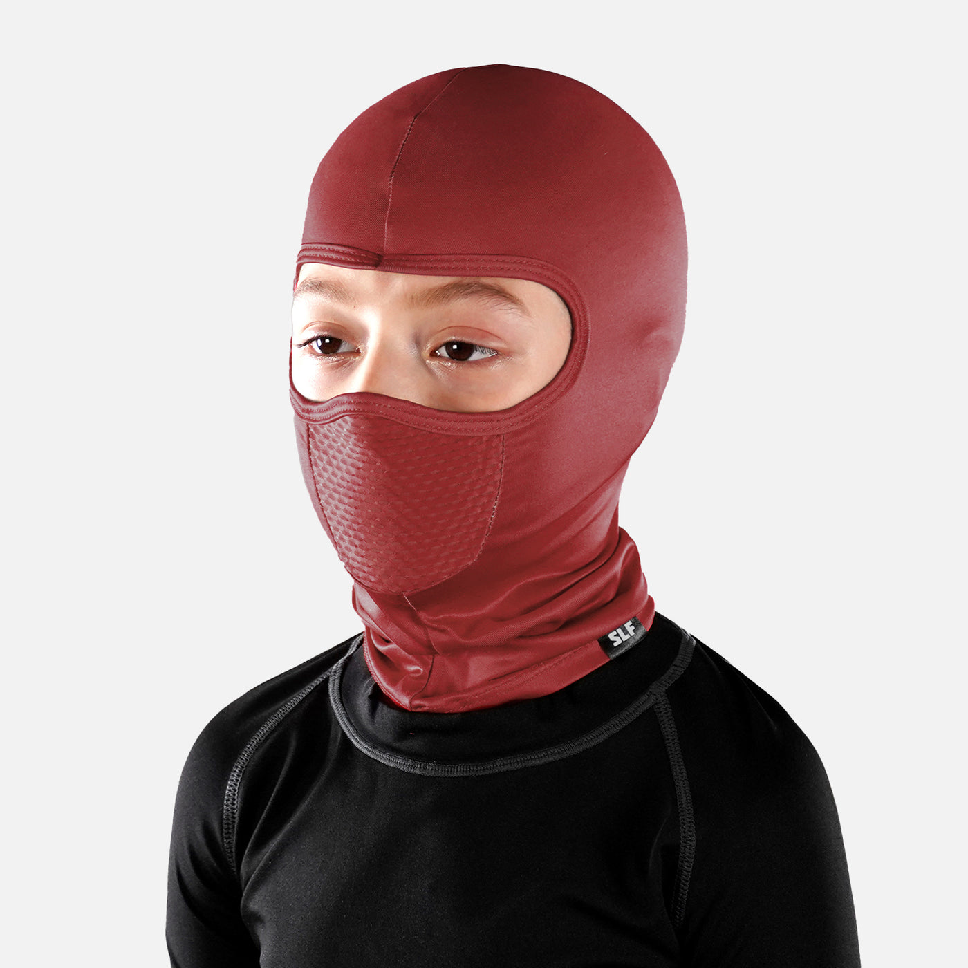 Hue Maroon Kids Shiesty Mask