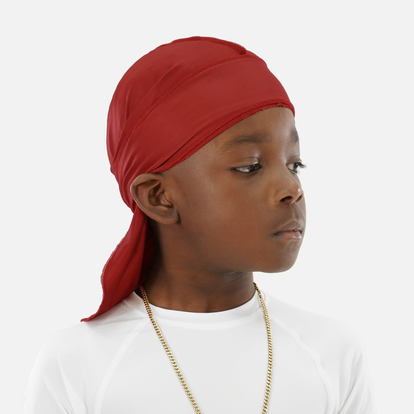 Hue Maroon Kids Sports Durag