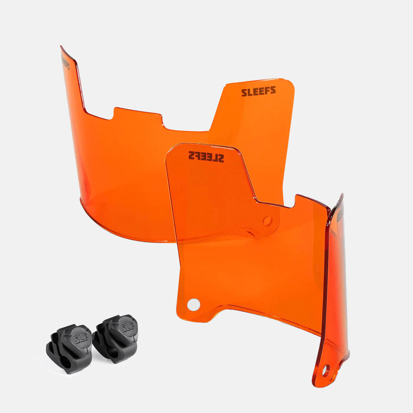 Hue Orange Helmet Eye-Shield Visor