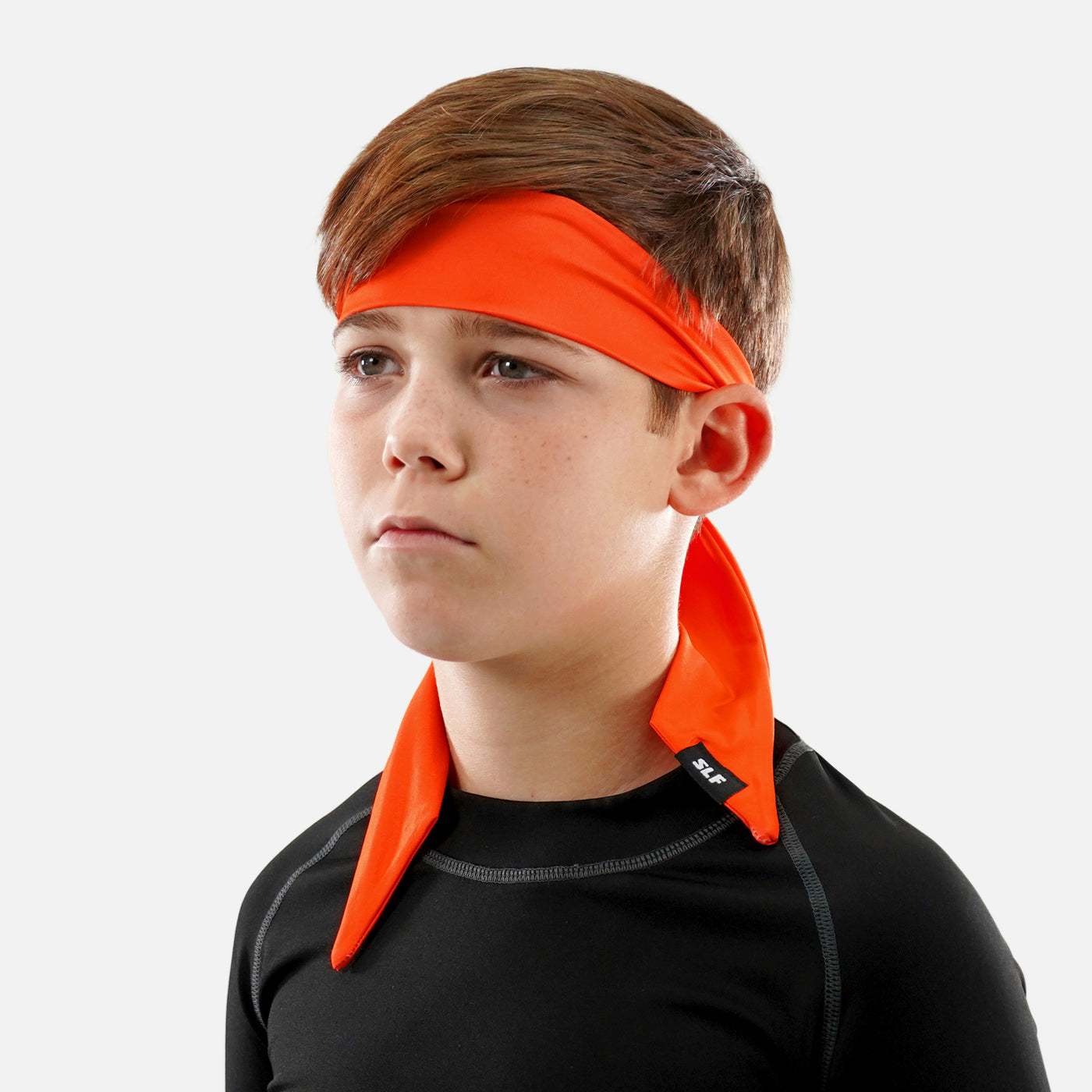 Hue Orange Kids Ninja Headband