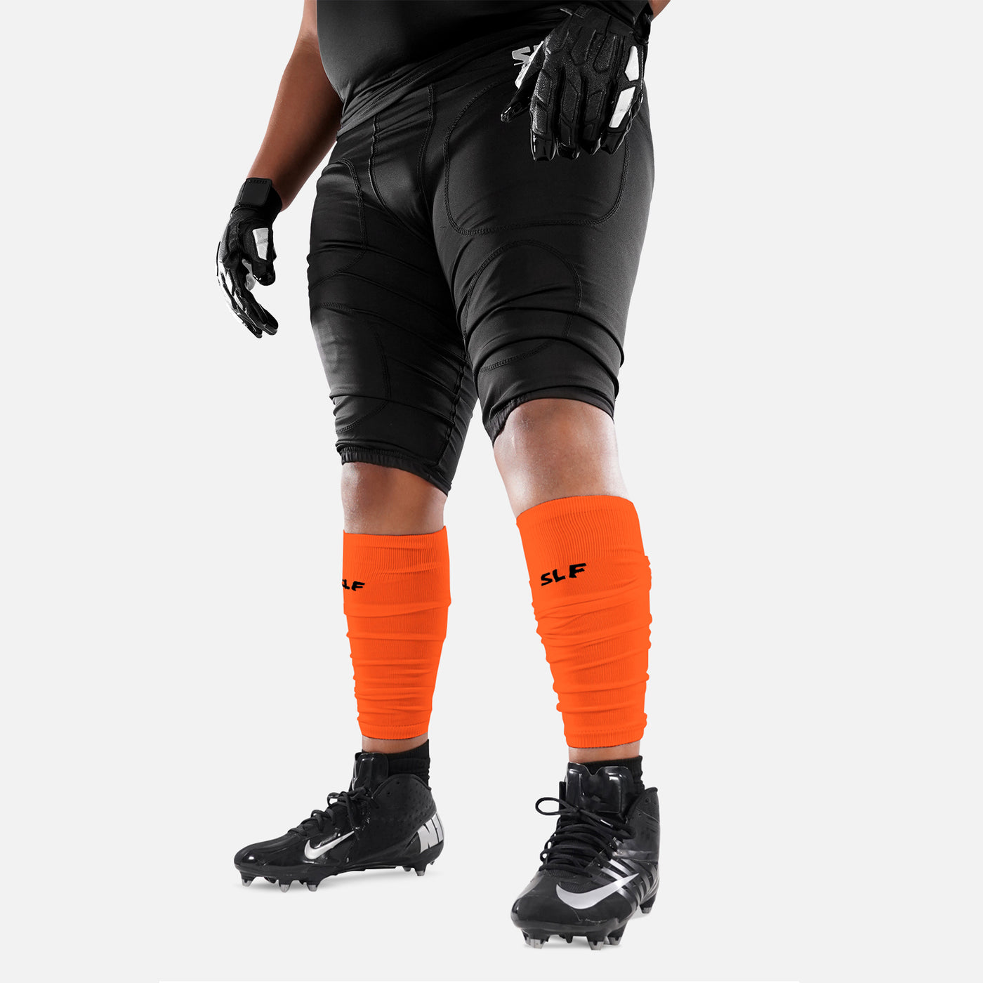 Hue Orange Lineman Scrunchie Leg Sleeves