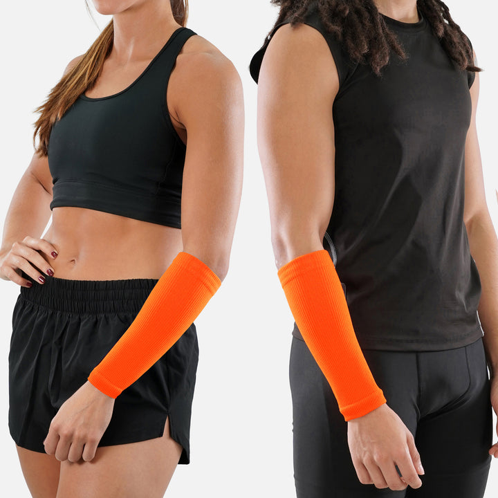 Hue Orange Seamless Forearm Sleeve