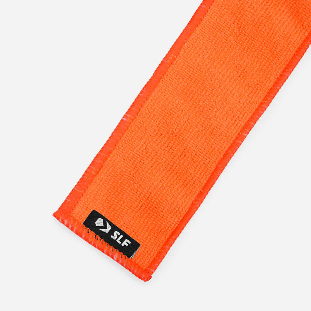 Hue Orange Thin Football Towel with Logo