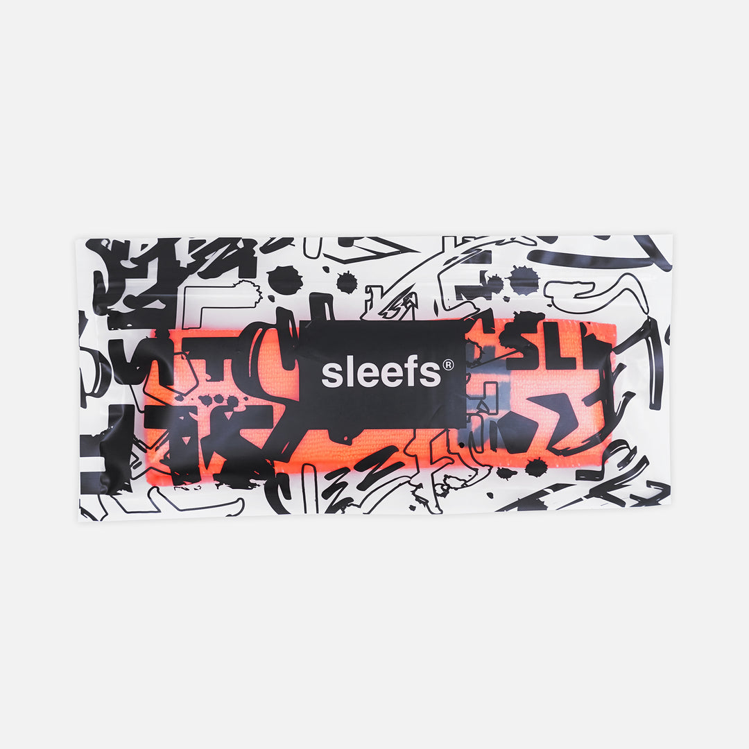 Hue Orange Thin Football Towel with Logo