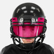 Hue Pink Clear Helmet Eye-Shield Visor for Kids