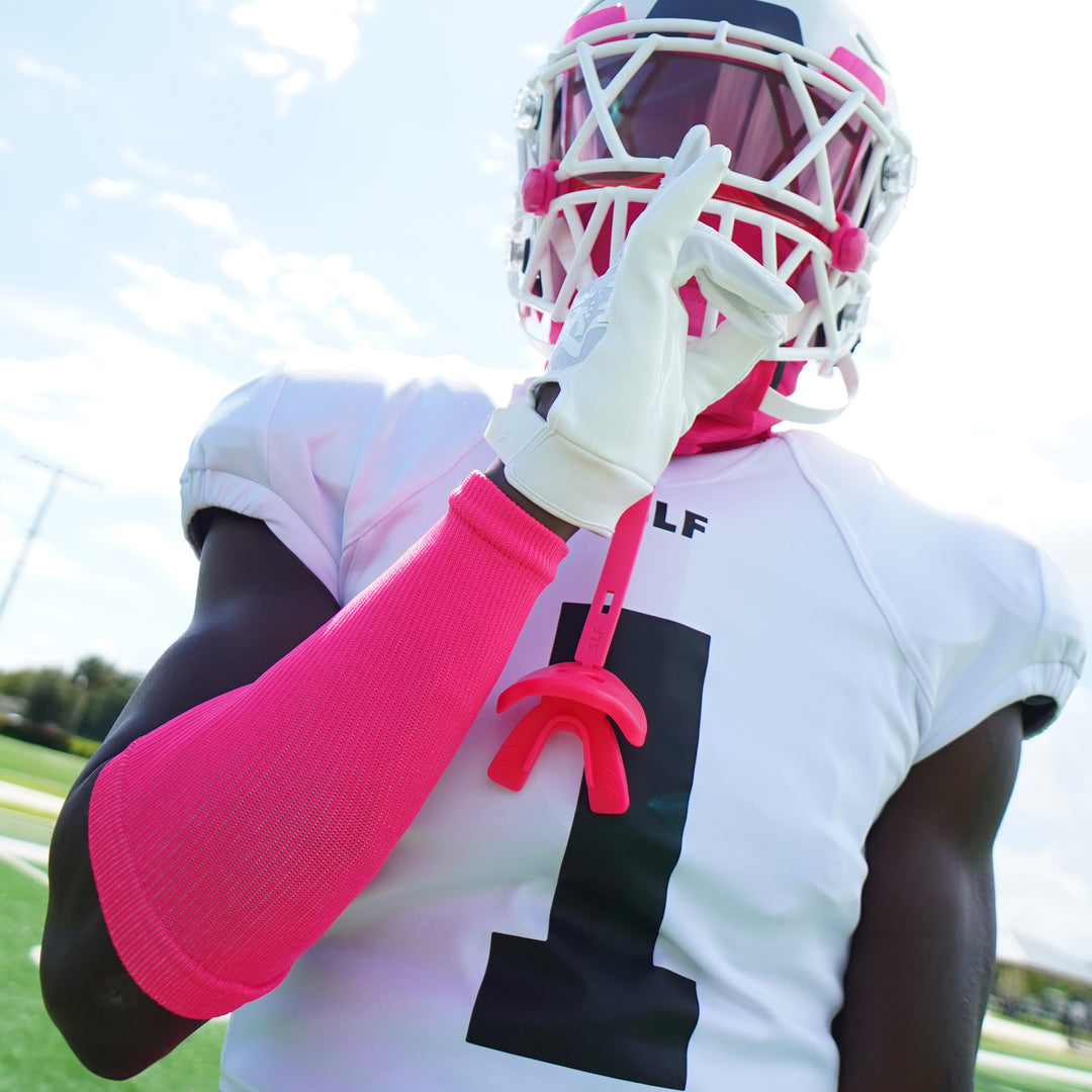 Hue Pink Seamless Forearm Sleeve
