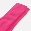 Hue Pink Crew Socks