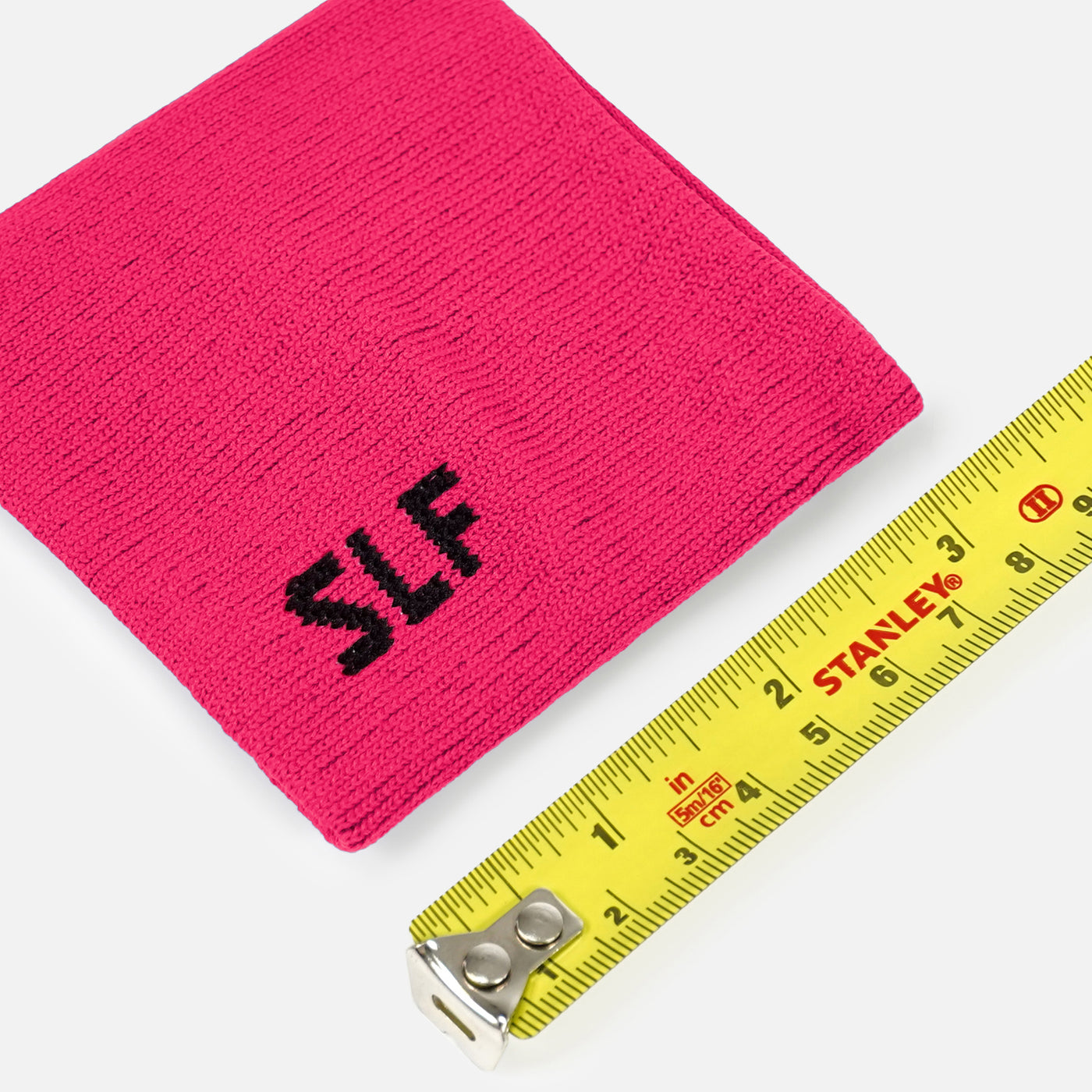 Hue Pink Drip Wristband with Logo (Single)