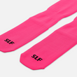 Hue Pink Long Scrunchie Socks