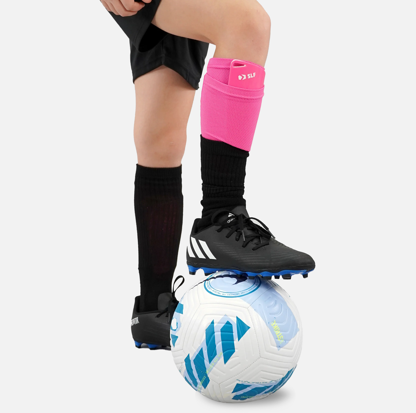 Hue Pink Soccer Shin Guards