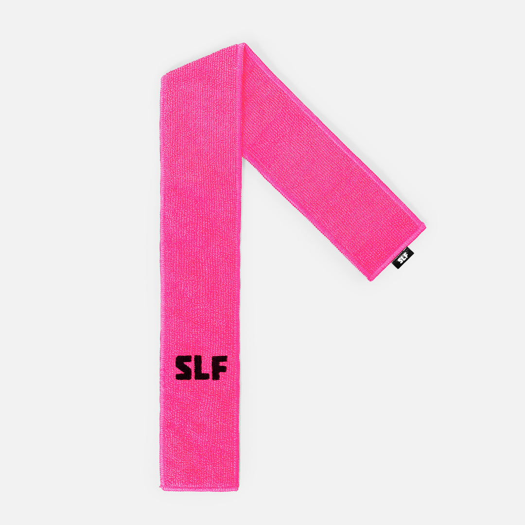 Hue Pink Thin Football Towel with Logo