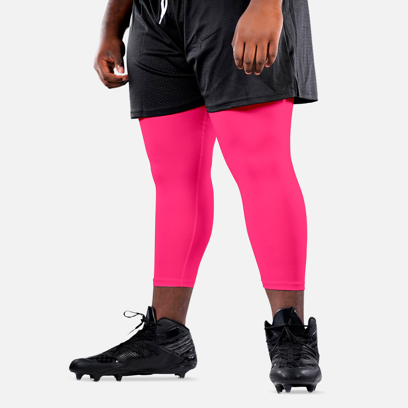 Hue Pink 3/4 Tights for men - Big