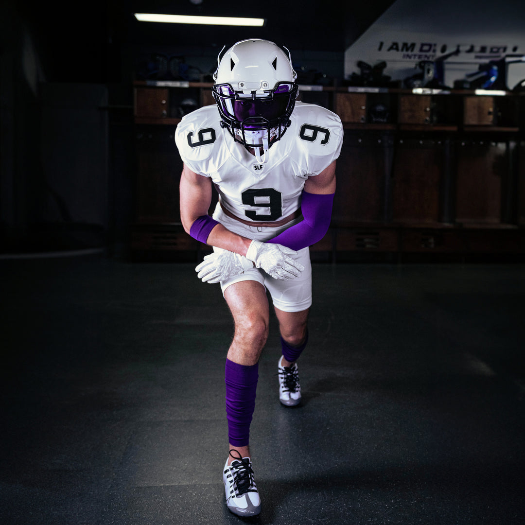 Hue Purple Helmet Eye-Shield Visor