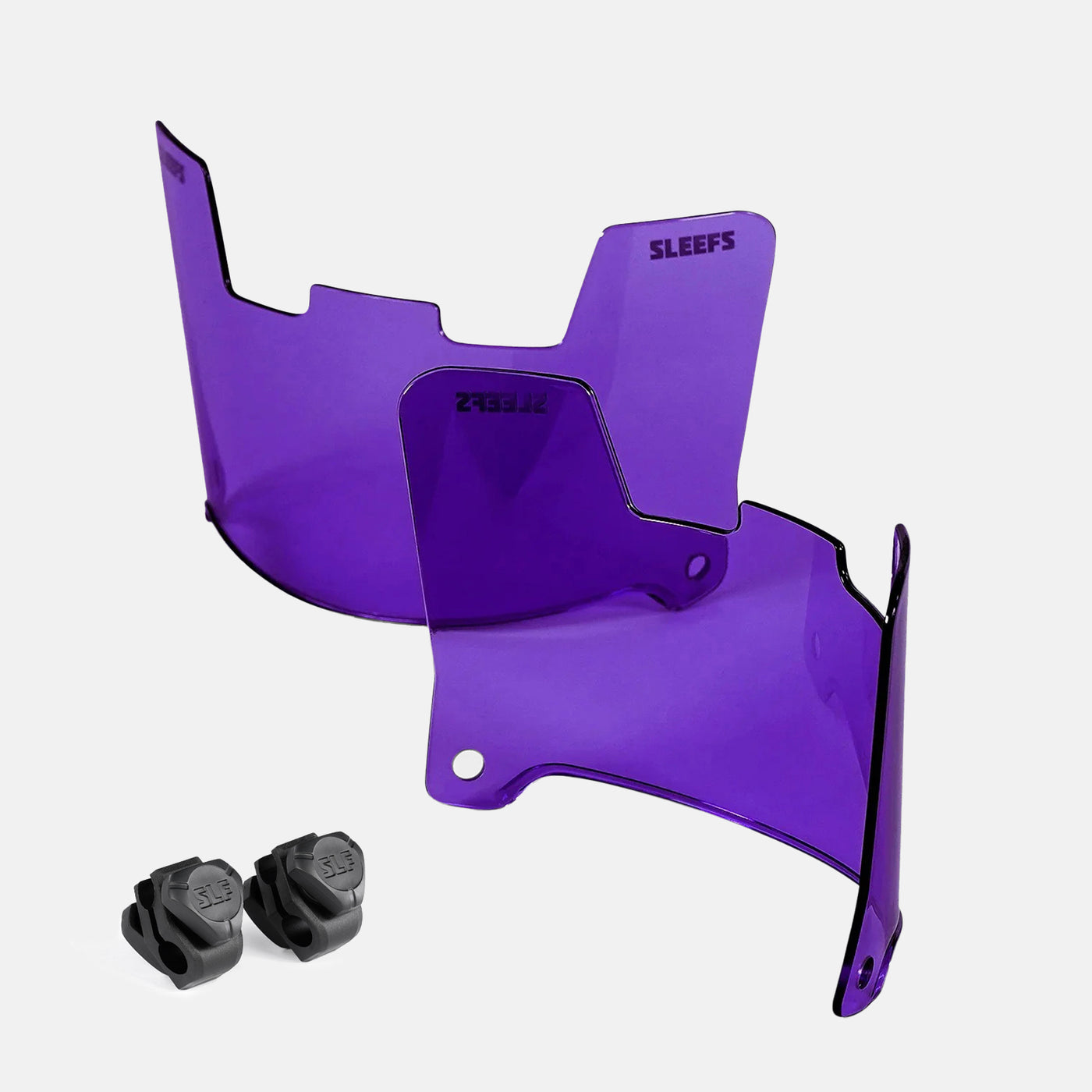 Hue Purple Helmet Eye-Shield Visor