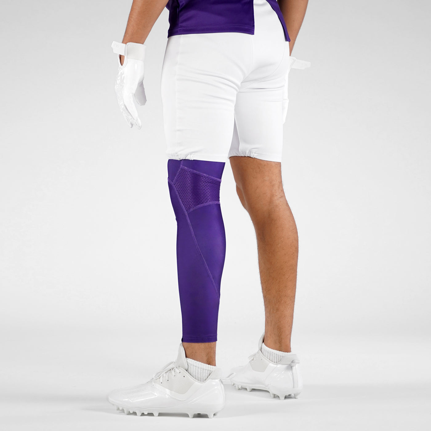 Hue Purple Football Pro Leg Sleeve