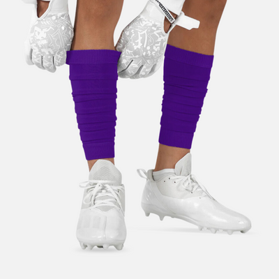 Hue Purple Scrunchie Leg Sleeves