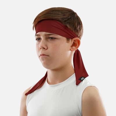 Hue Maroon Kids Ninja Headband