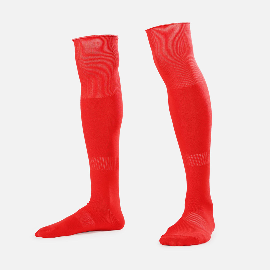 12 Pack Red Over The Knee Sport Socks