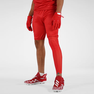 Hue Red Football Pro Leg Sleeve