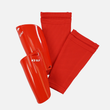 Hue Red Soccer Shin Guards