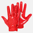 Hue Red Sticky Football Receiver Gloves